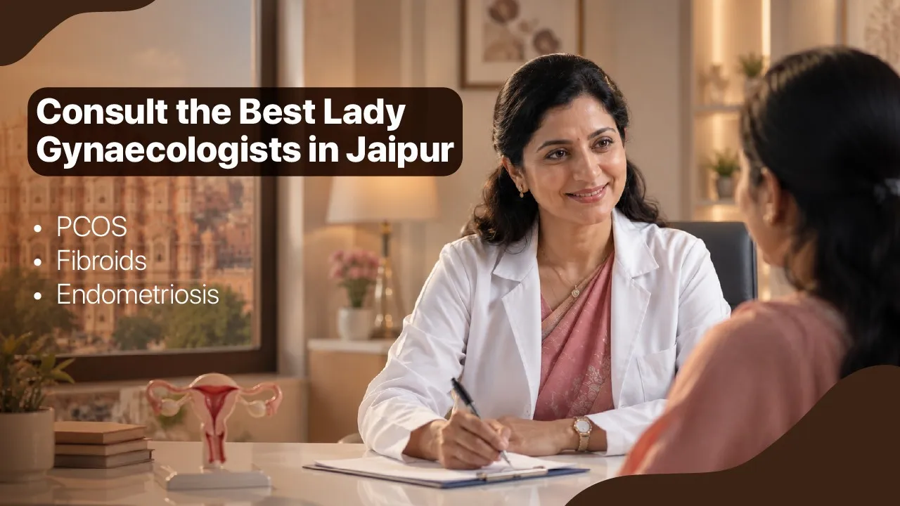 Best Gynaecologist in Jaipur for PCOS, Fibroids & Endometriosis Treatment