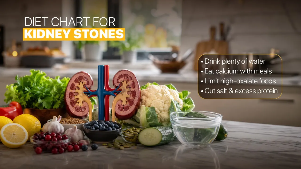 Diet Chart for Kidney Stones