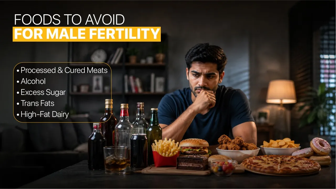 Foods To Avoid for Male Fertility