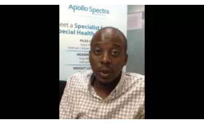 One of our patient from Nigeria